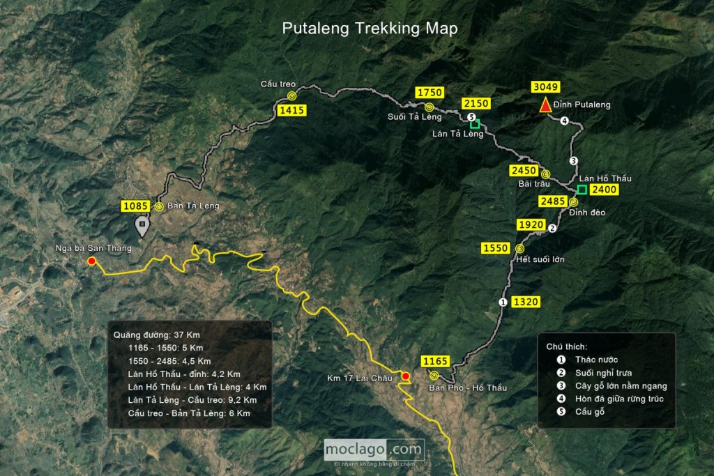 putaleng-trekking-map