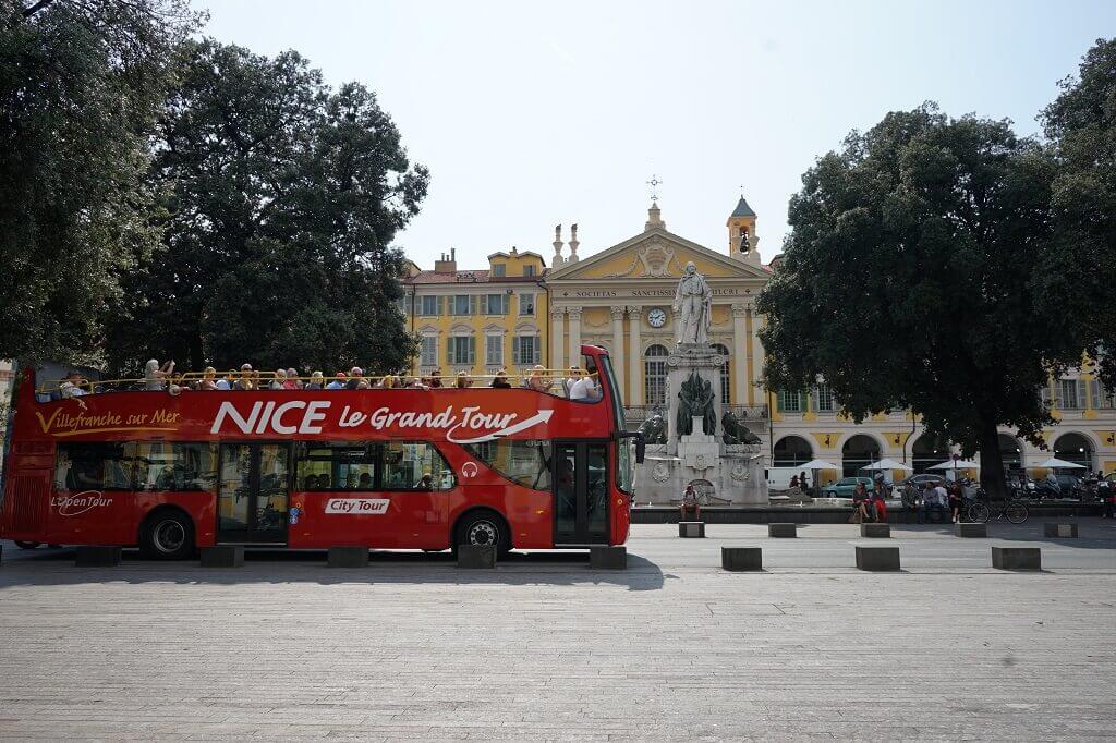xe buýt Hop-on Hop-off Le Grand Tour tại Nice