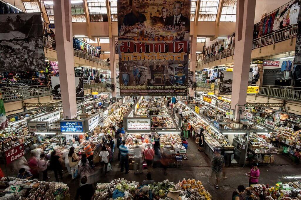 Chợ Warorot du lịch Chiang Mai