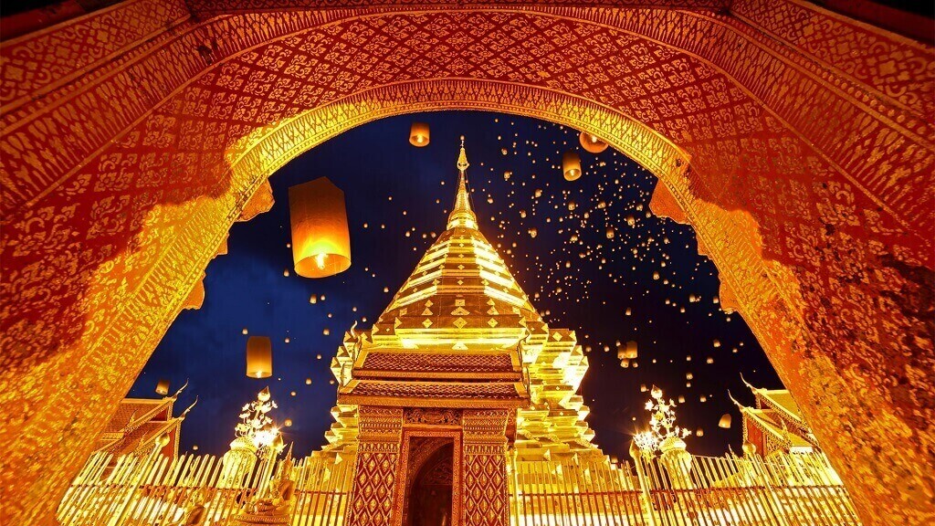 Chùa Wat Umong và chùa Doi Suthep