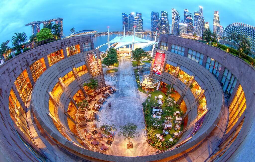 nhà hát Esplanade địa điểm du lịch Singapore