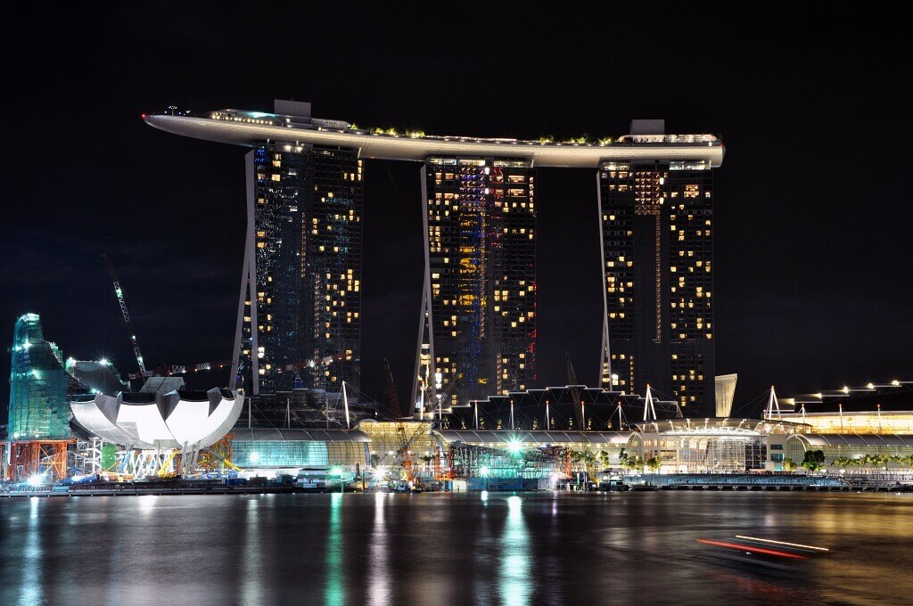 Marina Bay Sands địa điểm du lịch Singapore