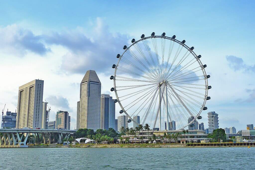 Vòng quay Singapore Flyer địa điểm du lịch Singapore
