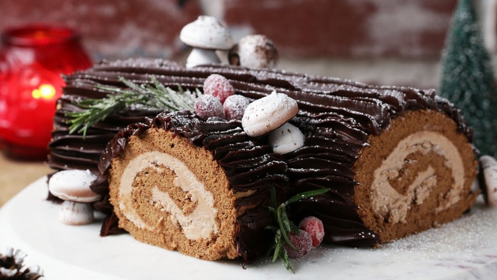 loại bánh ngọt ngon nhất thế giới Buche De Noel