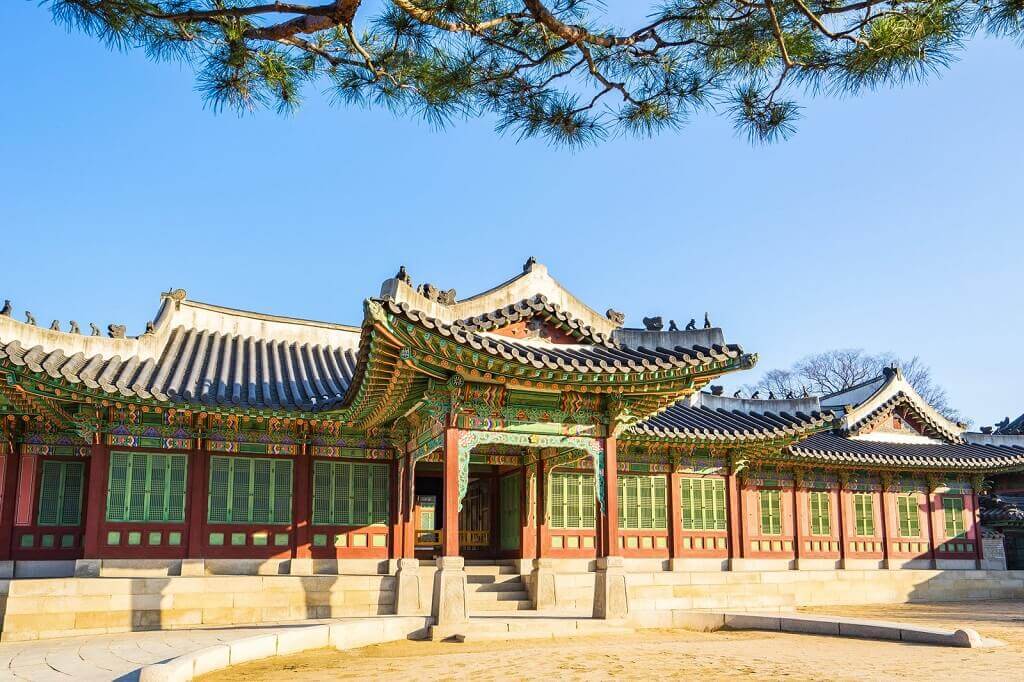 cung điện Changdeokgung làng Bukchon Hanok