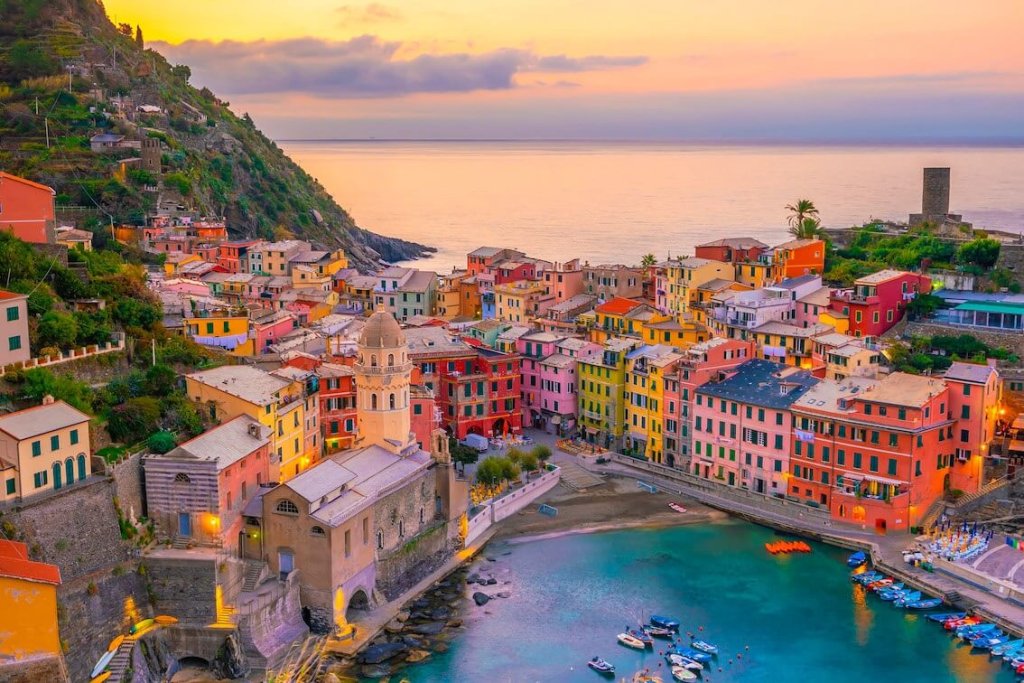ngôi làng đẹp nhất thế giới Cinque Terre
