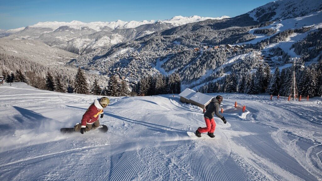 khu nghỉ mát trượt tuyết Méribel Pháp