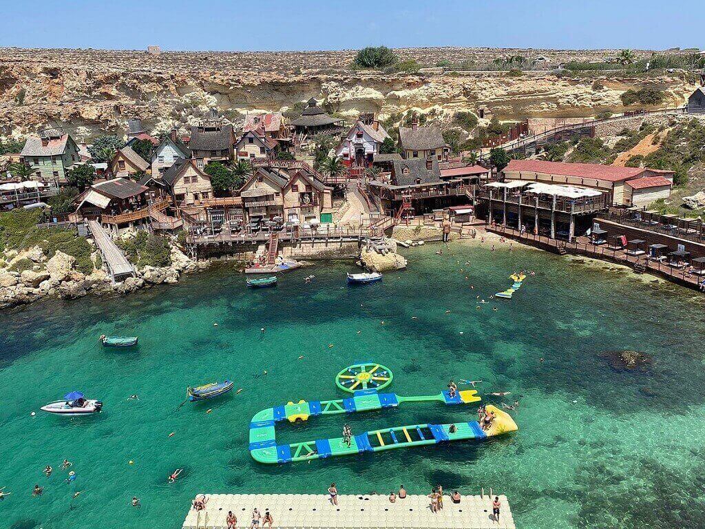 Popeye Malta ngôi làng đẹp nhất thế giới