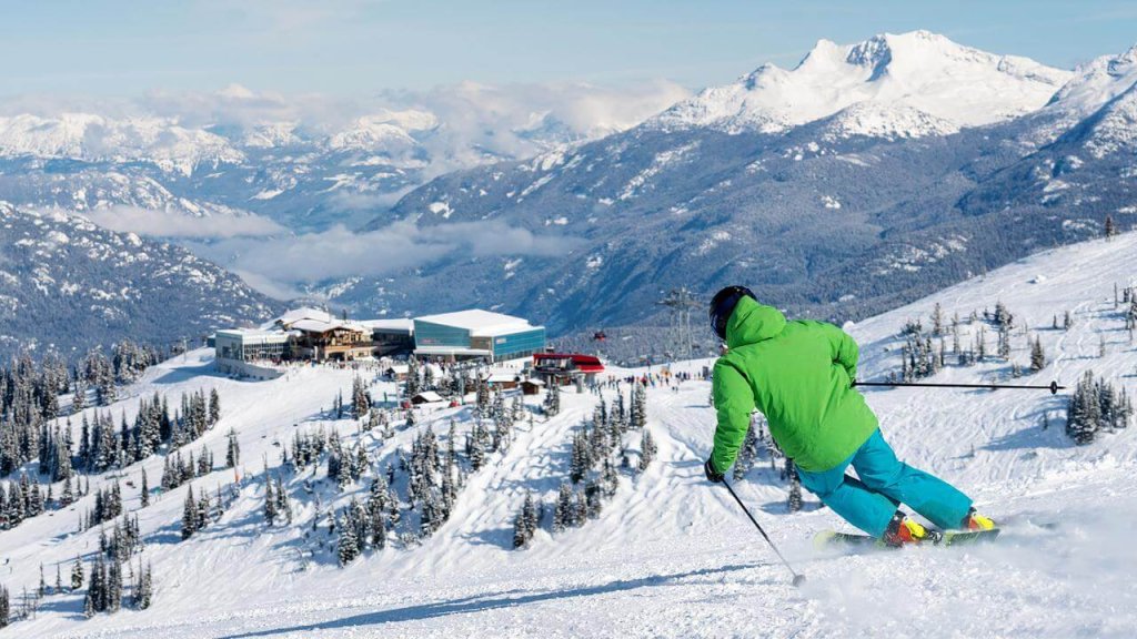 khu nghỉ mát trượt tuyết Whistler Canada