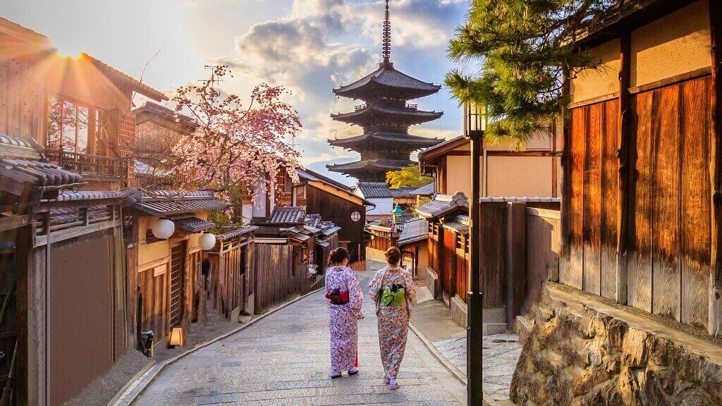 Kyoto địa điểm du lịch Nhật Bản 