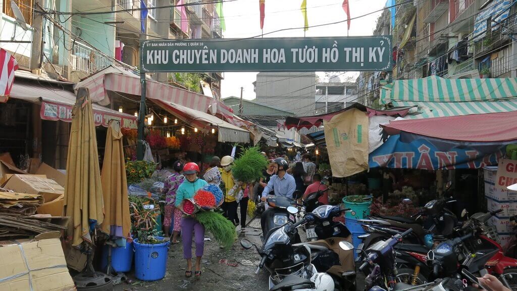 chợ Việt Nam hồ thị kỷ