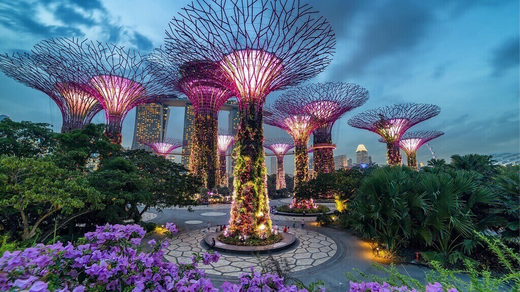 Gardens by the Bay - địa điểm sống ảo ở Singapore