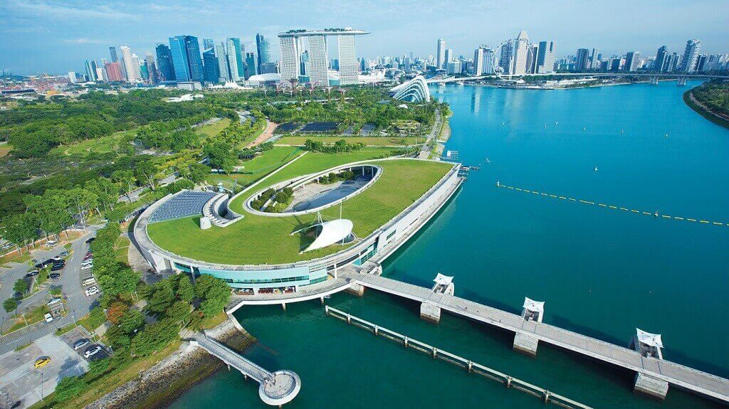 Đập nước Marina - địa điểm sống ảo ở Singapore