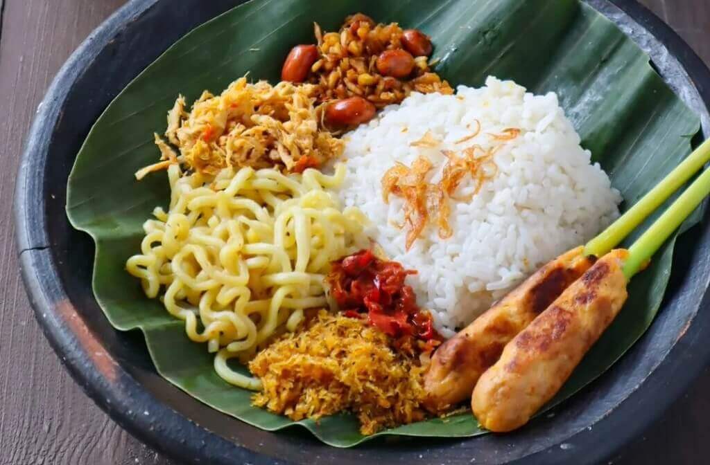 Nasi jinggo - đặc sản Bali