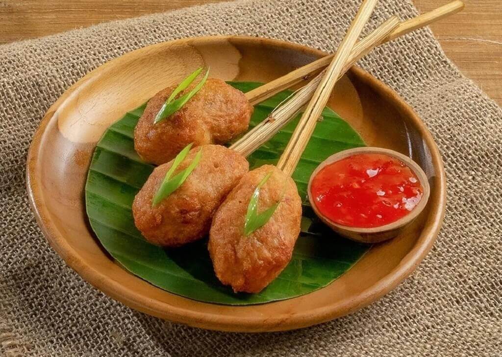 Sate Pentul - đặc sản Bali