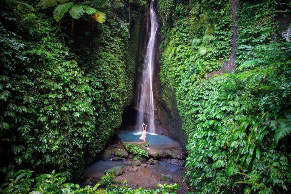 thác nước Leke Leke - Thời điểm đi Bali