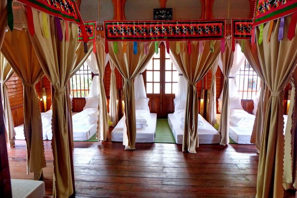 Không gian bên trong của Tiến Quân Homestay
