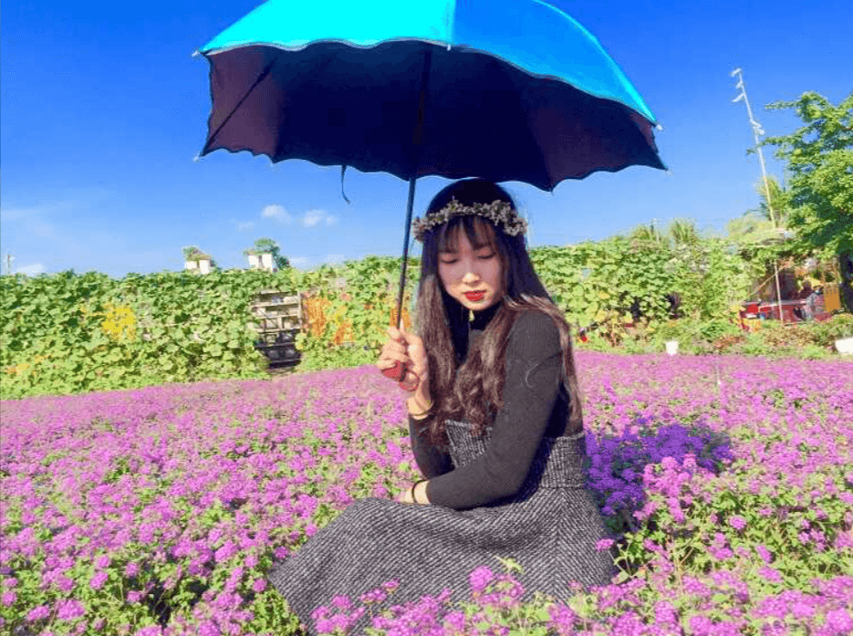 Vườn hoa Mãn Đình Hồng tại Tiền Giang
