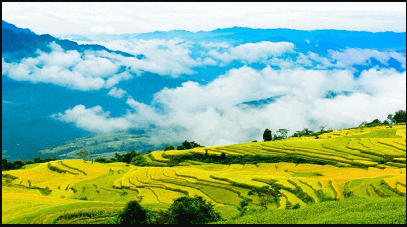 Ruộng bậc thang Hồng Thái - địa điểm chụp ảnh đẹp ở Tuyên Quang